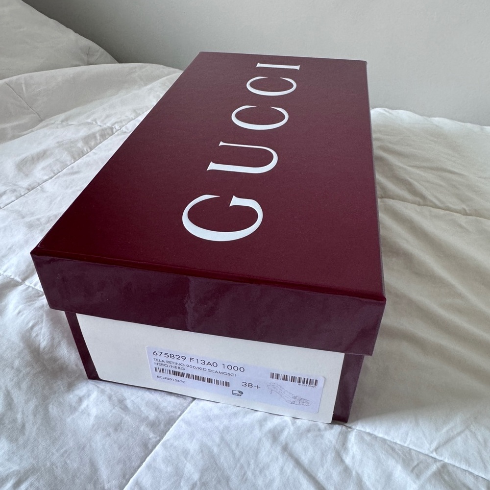 Gucci Women's GG Crystal Slingback Pump - Size 38.5 IT/ 8.5US - Picture 15 of 16
